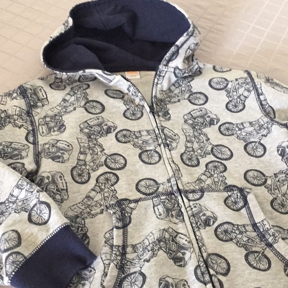 Gymboree Other - Boys 10-12GYMBOREE astronauts on bikes hoodie